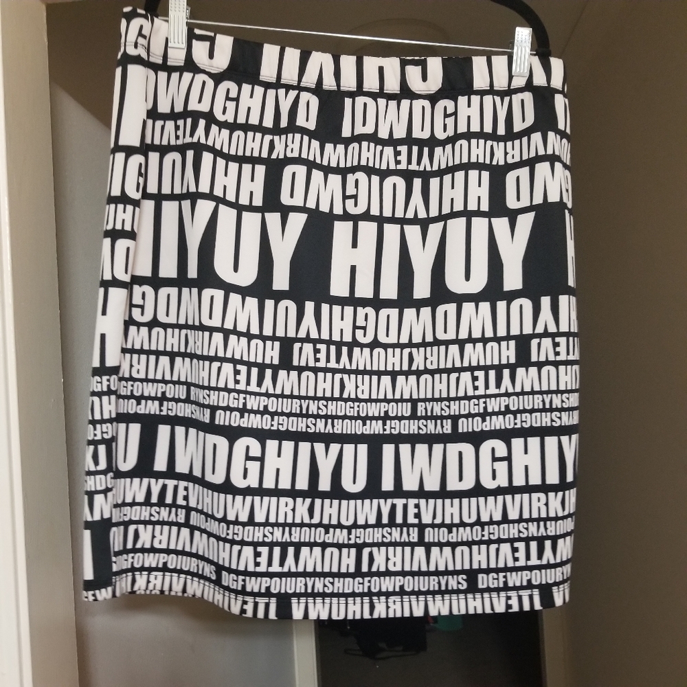 Forever 21 Alphabet Skirt